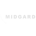 midguard self storage logo - white